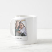 Grappige Retro Beste Moeder Ooit Aangepaste 2 Foto Koffiemok (Voorkant links)