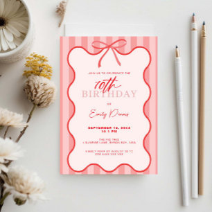 Grappige Retro Border 70ste Verjaardagsfeest Kaart