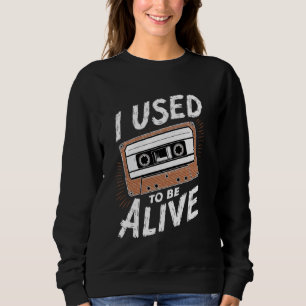 Grappige Retro Cassettebandje Music Lover Vintage  Trui
