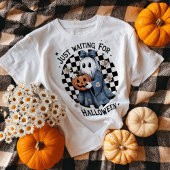 Grappige Retro Denim Coquette Halloween Geest T-shirt