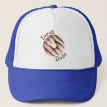 Grappige Retro Donut Dude Trucker Hat