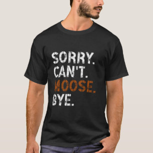 Grappige retro eland dieren ontwerp voor mannen vr t-shirt