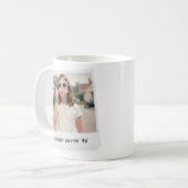 Grappige Retro Foto  Koffiemok (Voorkant links)
