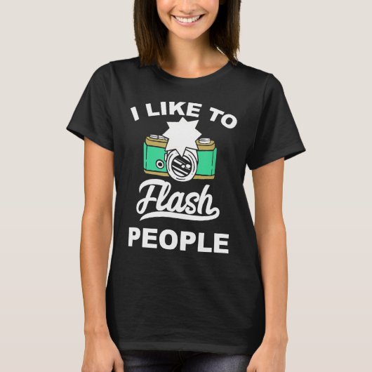 Grappige Retro Fotografie Camera Fotograaf T-shirt (Voorkant)