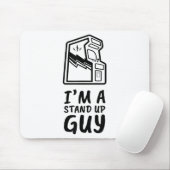 Grappige Retro Gamer Arcade Old School 80's Videog Muismat (Met muis)