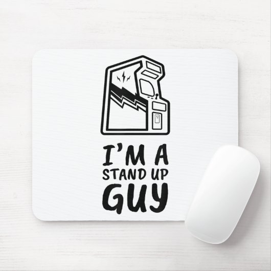 Grappige Retro Gamer Arcade Old School 80's Videog Muismat (Met muis)