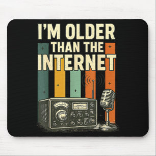 Grappige Retro Gezegde Vintage Humor Internet Nost Muismat