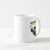 Grappige retro God verhoede dat een vader Hobbies  Koffiemok (Voorkant rechts)