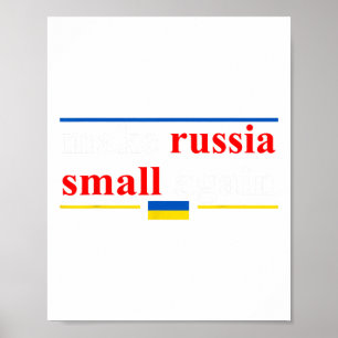 Grappige retro maakt Rusland weer klein Poster