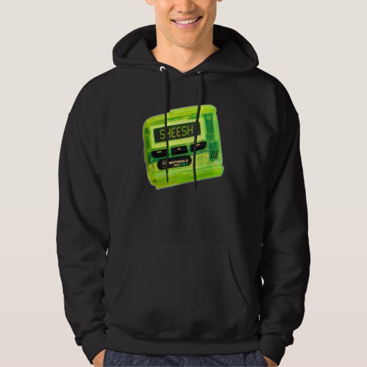 Grappige Retro Meme Sheesh Sheesh Virale Trending  Hoodie (Voorkant)