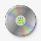 Grappige Retro Muziek CD Disc Y2K Party Paper Bord (Voorkant)