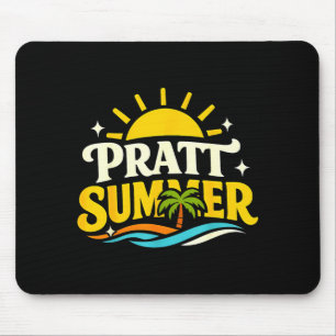 Grappige retro pratt zomer california politiek muismat