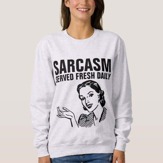 GRAPPIGE RETRO SARCASTISCHE HUISVROUW T-Shirts (Voorkant)