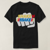 Grappige Retro Shake N Bake Gelijkenis T-shirt (Design voorkant)