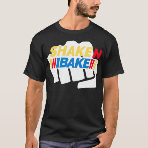 Grappige Retro Shake N Bake Gelijkenis T-shirt