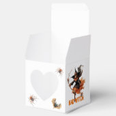Grappige retro spooky Halloween basic slechte heks Bedankdoosjes (Geopend)