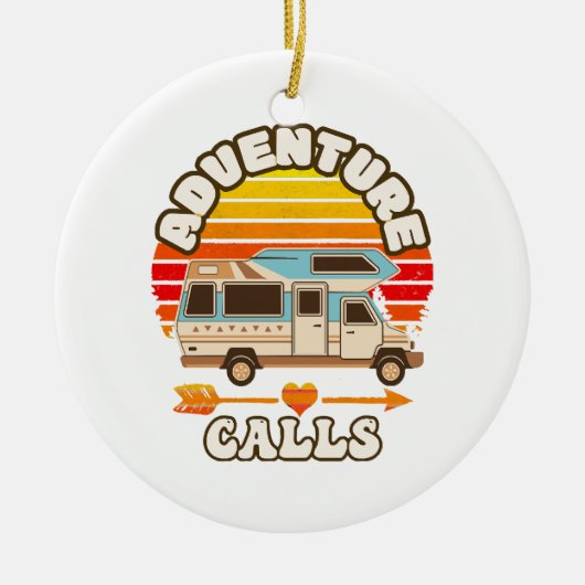 Grappige Retro St Patricks Day - Camp Shenanigans Keramisch Ornament (Voorkant)