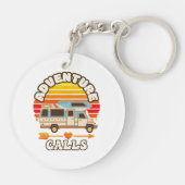 Grappige Retro St Patricks Day - Camp Shenanigans Sleutelhanger (Achterkant)