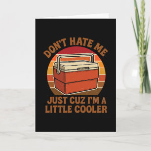 Grappige Retro Strand Zomer Camping Humor Grappige Kaart