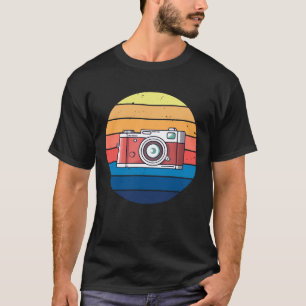 Grappige Retro Sunset Fotografie Lover T-shirt