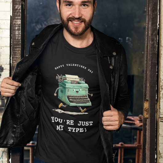 Grappige Retro Valentijnsdag T-shirt