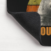 Grappige Retro Vintage Groundhog Day 2025 Respecte Muismat (Hoek)