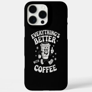 Grappige Retro Vintage Koffie Mannen of Vrouwen Ko iPhone 16 Pro Max Hoesje