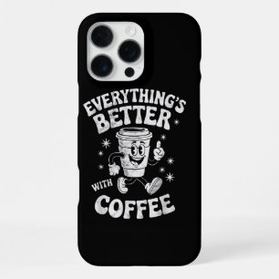 Grappige Retro Vintage Koffie Mannen of Vrouwen Ko iPhone 16 Pro Max Hoesje