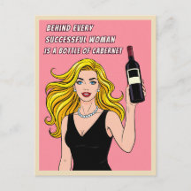 Grappige Retro Vintage Wijn Humor Pop Art 