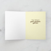 Grappige Retro Vrouw 39e Verjaardag Misinformatie Kaart (Binnen)