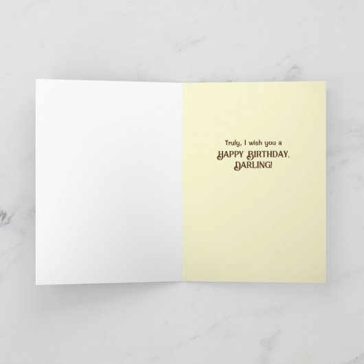 Grappige Retro Vrouw 39e Verjaardag Misinformatie Kaart (Binnen)