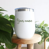 Grappige  retro vrouw Stemless