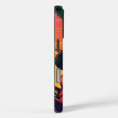 Grappige Retro Zomer Kat Vakantie Case-Mate iPhone Case (Achterkant / Rechts)