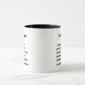 Grappige Revenue Agent Definitie geschenken voor m Mok (Midden)