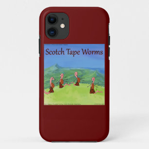 Grappige Rick London Worms uit Schotland Case-Mate iPhone Case