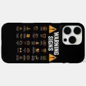 Grappige rijwaarschuwingstekens 101 Automechanic C Case-Mate iPhone Case (Achterkant (horizontaal))