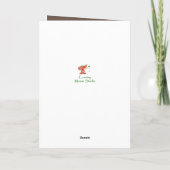 Grappige rimpels ouderdom over de heuvel kat dier kaart (Achterkant)