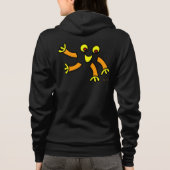 grappige ritssluiting hoodie (Achterkant)