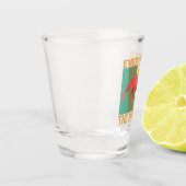 Grappige Rivierkreeften Mardi Gras Iedereen In Het Shot Glas (Links)