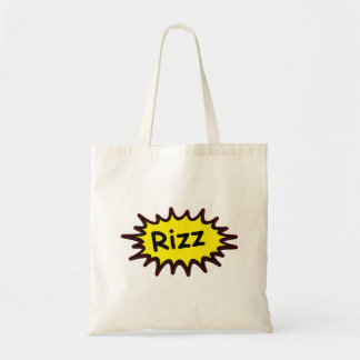 Grappige 'Rizz' Canvas Canvas tas - Gen Z Humor