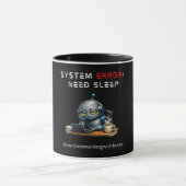 Grappige Robot Koffiemok Mok (Midden)