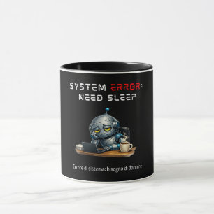 Grappige Robot Koffiemok Mok