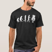 Grappige Robotic Machine Learning AI Evolution Rob T-shirt (Voorkant)