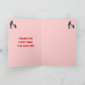 Grappige robots Happy Moederdag kaart (Binnen)