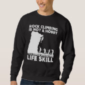 Grappige Rock Climber Gift Voor Mannen Vrouwen Coo Trui (Voorkant)