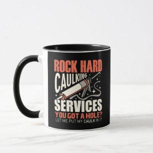 Grappige Rock Hard Kitdiensten Sarcastische Mok
