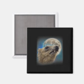 Grappige Rock Hyrax met de Maan Meme Magneet (Voorkant / Achterkant)