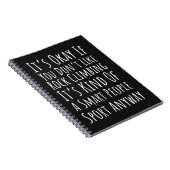 Grappige Rock Klimgeschenken Sportklimmers Notitieboek (Rechterzijde)