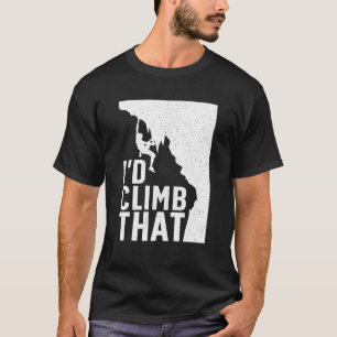 Grappige rock klimkunst voor mannen vrouwen alpini t-shirt