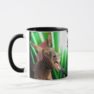 Grappige Rockstar Donkey Mok